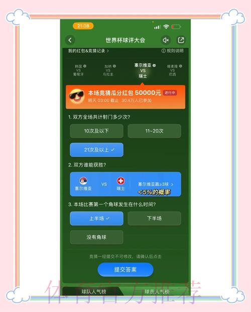 世界杯竞猜平台：把握顶级赛事带来的财富契机